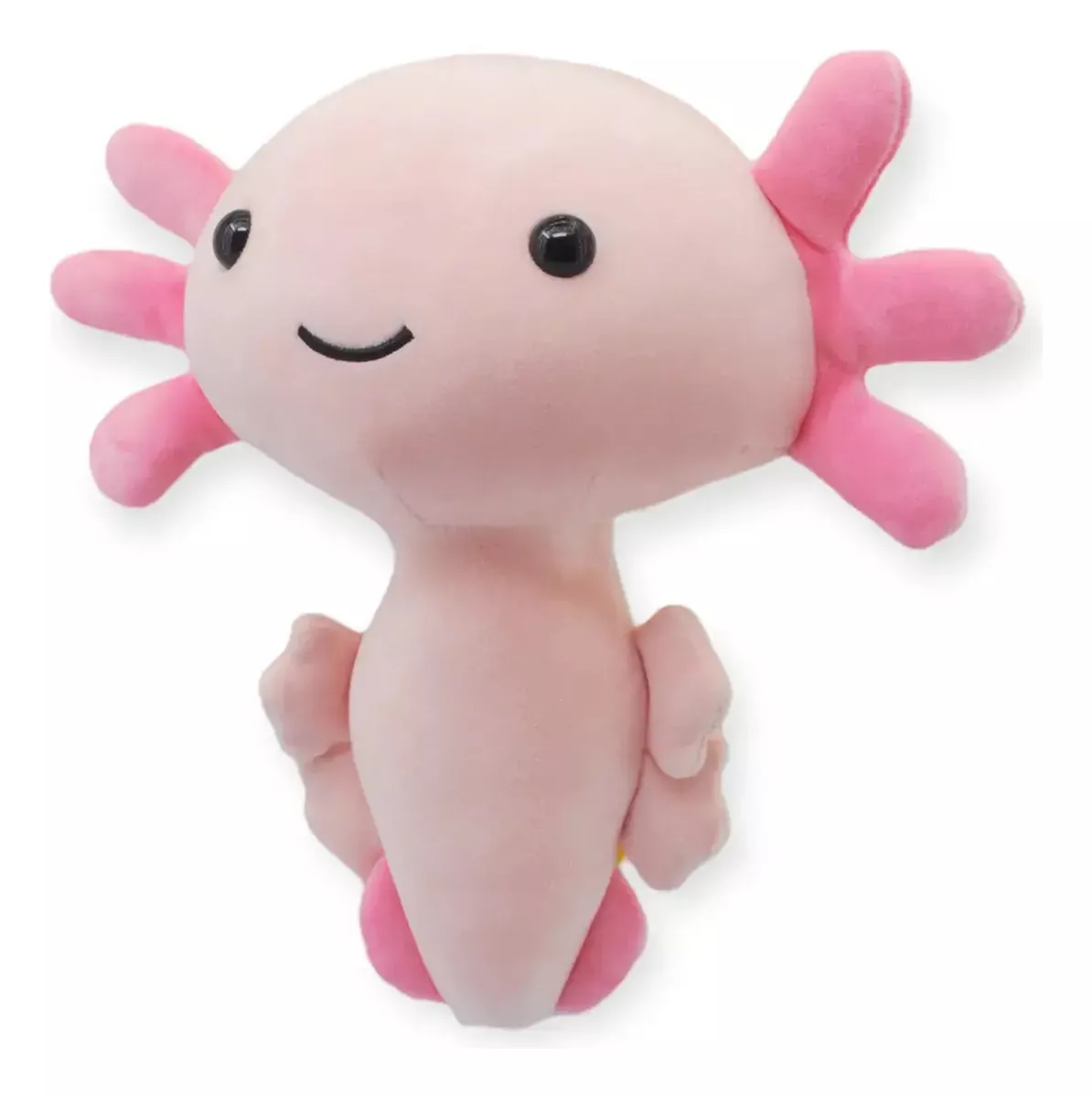 Peluche De Ajolote Rosa Chico