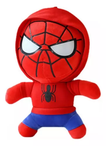 Peluche Hombre Araña Spiderman Con Capucha